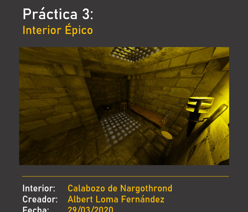 Modelatge 3D: Interior Epic