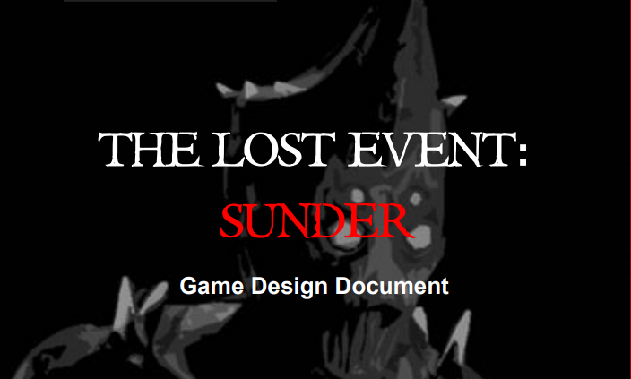 The Lost Event: Sunder – GDD